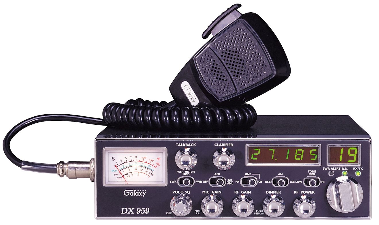 Galaxy (DX 959) - Transceiver With Frequency Counter, Large Meter, Talk