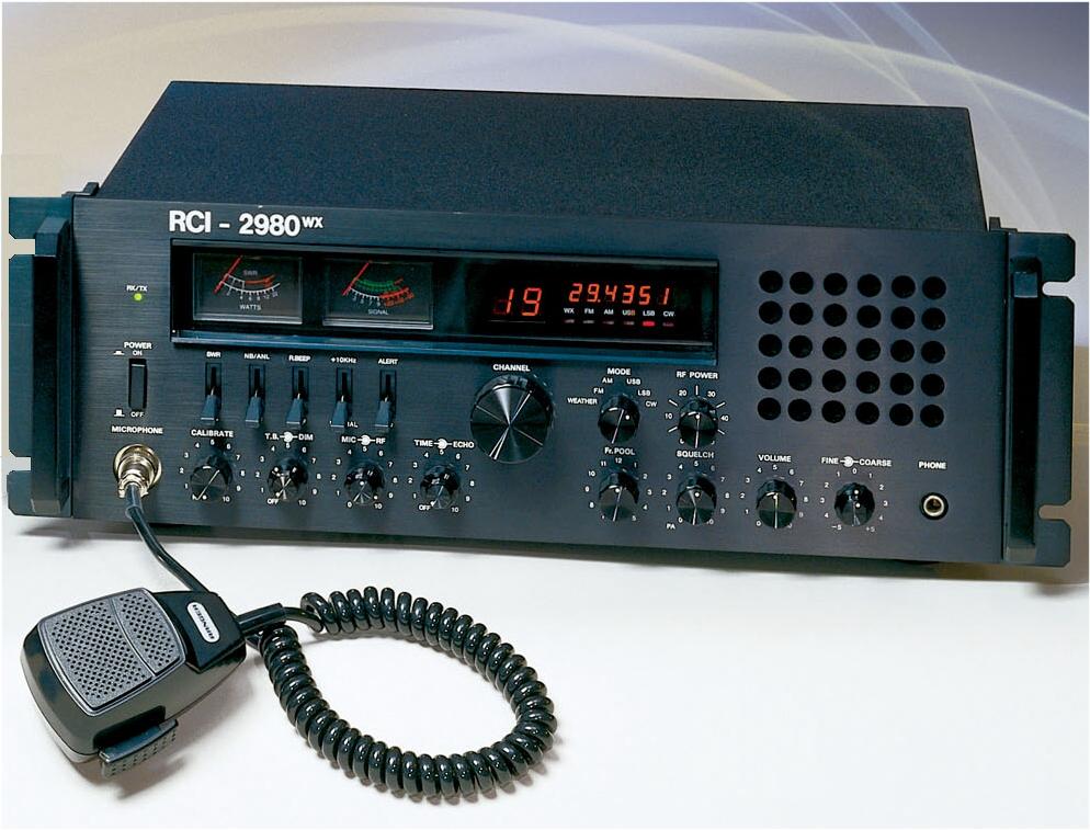 RCI-2980 WX Close-up.