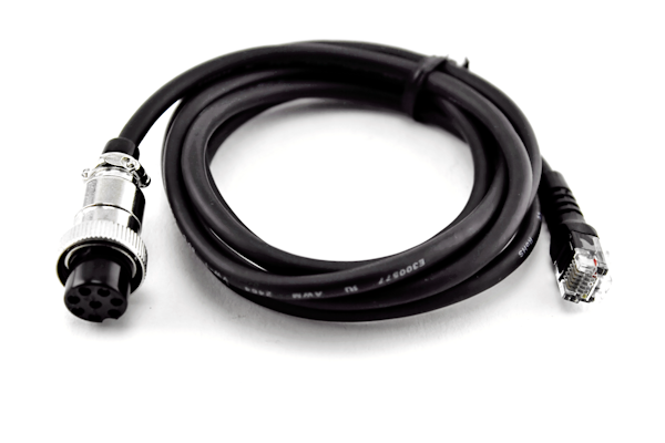 Jeil Innotel (JCD-201M-HAM-IFC-YAES) - Replacement Microphone Interconnecting Cable for the JCD-201M HAM Base Mic, Wired for Yaesu, Base Communication Microphone Accessories