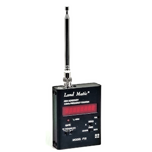 Land Matic (F15) - Hand Held, High Sensitivity, Frequency Range 6-1300MHz, Frequency Counters