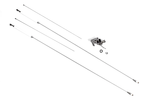 Bob's CB (TGT-RVDP-LONG) - No-Groundplane, Dipole RV Antenna, Mounts On the RVs Ladder, Mobile CB Antenna