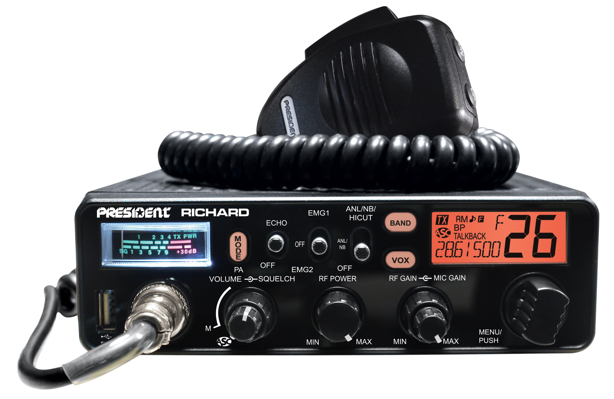 President RICHARD - 10 Meter Amateur Radio