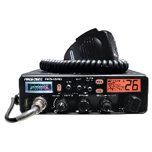 President (RICHARD)  - AM/FM/PA, Black, 10 Meter Amateur Mobile Radios