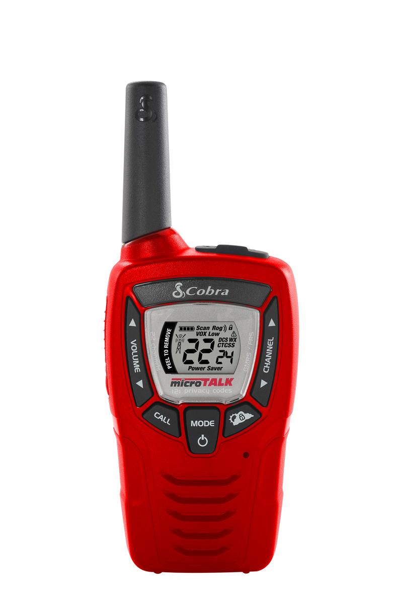 Cobra (CX312A-1) - Emergency Weather Alert Radio Walkie Talkie, VOX, Call Alert, Roger Beep, FRS/GMRS Radios and Accessories