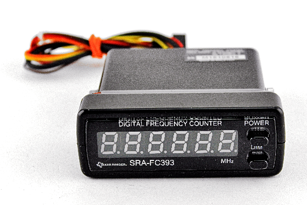 Texas Ranger (SRA-FC393) - 6-Digit Blue LED Display, For Use With SOME CB's and Amateur Radios, Dimmer Control, Frequency Counter