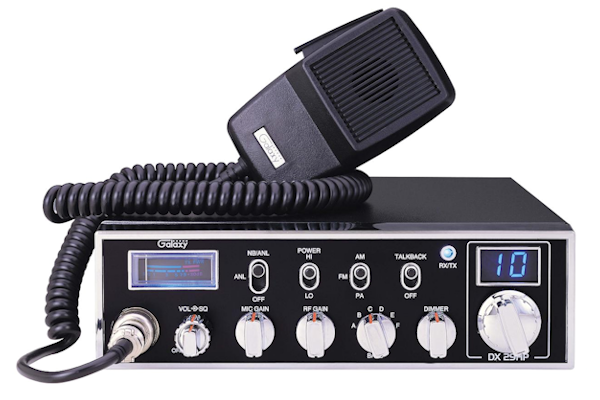 Galaxy (DX 29HP)  - AM/FM/PA,  Black, 10 Meter Amateur Mobile Radios