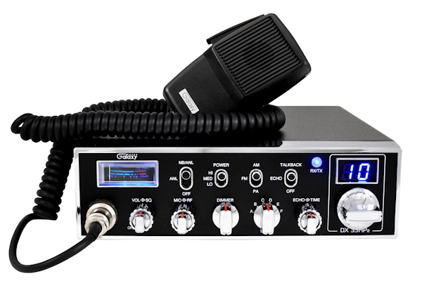 Galaxy (DX 33HP2)  - AM/FM/PA,  Black, 10 Meter Amateur Mobile Radios
