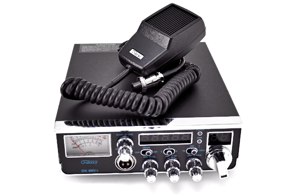 Galaxy Dx 66v2 Am Black 10 Meter Amateur Mobile Radios 