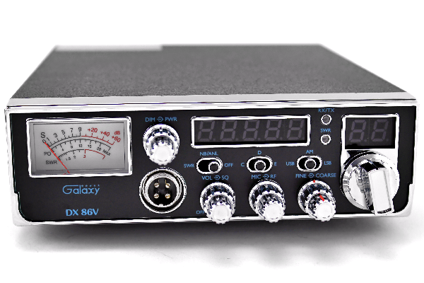 Galaxy (DX 86V) - AM/USB/LSB, Black, 10 Meter Amateur Mobile Radios