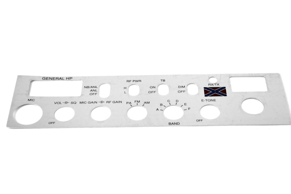 General (BT3600111A-CF) - General HP 40W OEM with Rebel Flag, With Dimmer Switch, Radio Faceplates