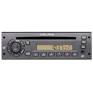 ~Delphi (PP103213) - Heavy-Duty AM/FM CD Player with Weatherband, AM/FM Radios