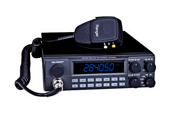 Ranger (RCI-2950CD) - AM/FM/USB/LSB/CW/PA, Black, 10 & 12 Meter Amateur Mobile Radios