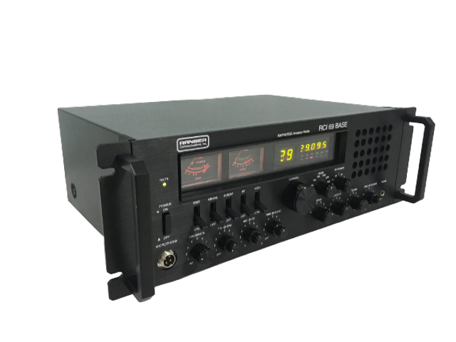 Ranger (RCI-69 BASE) - AM/FM/USB/LSB/CW/PA, Black, Factory Warranty Only, 10 Meter Base Amateur Radios