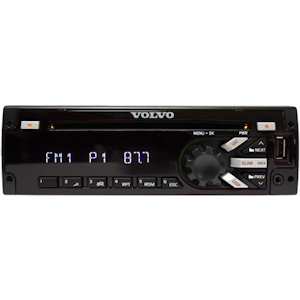 Delphi Pp107047 Volvo Branded Heavy Duty Am Fm Mp3 Wma Wb Cd