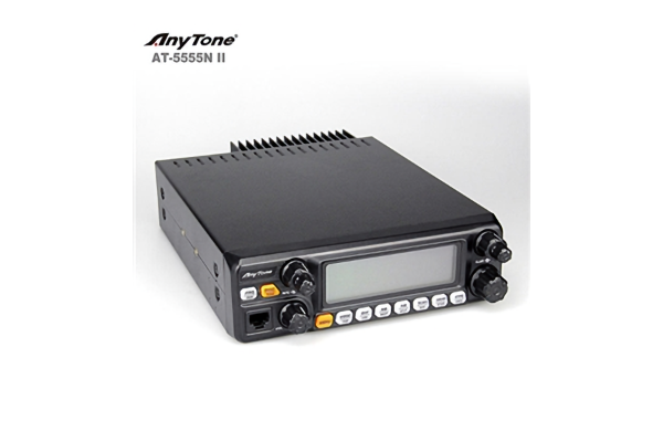Anytone (AT5555N II) - All Mode, AM/FM/USB/LSB/CW/PA, Black, 10 Meter Amateur Mobile Radios