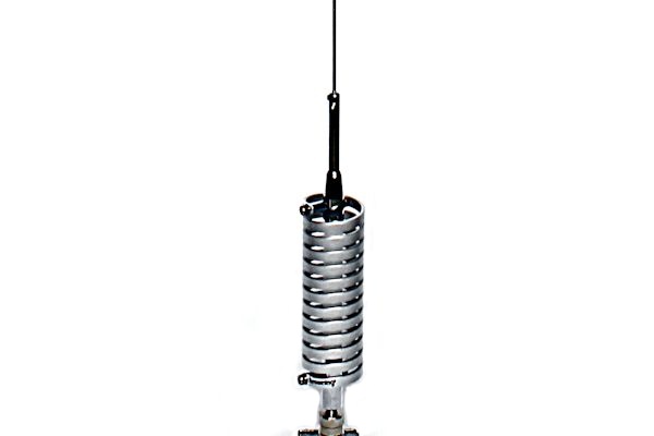 Browning (BR-77) - Aluminum Flat Coil, Tunable, 0in Shaft, 51 1/4in Whip, 2in Coil, 15K Watt, 25-30MHz, Bottom Loaded, Mobile CB Antennas