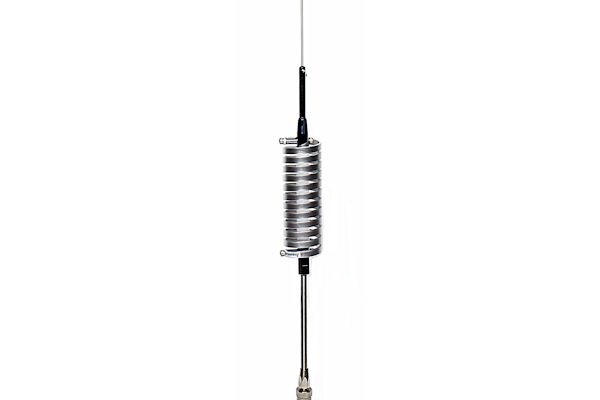 Browning (BR-78) - Aluminum Flat Coil, Tunable, 6in Shaft, 49 1/4in Whip, 2in Coil, 15K Watt, 25-30MHz, Center Loaded, Mobile CB Antennas