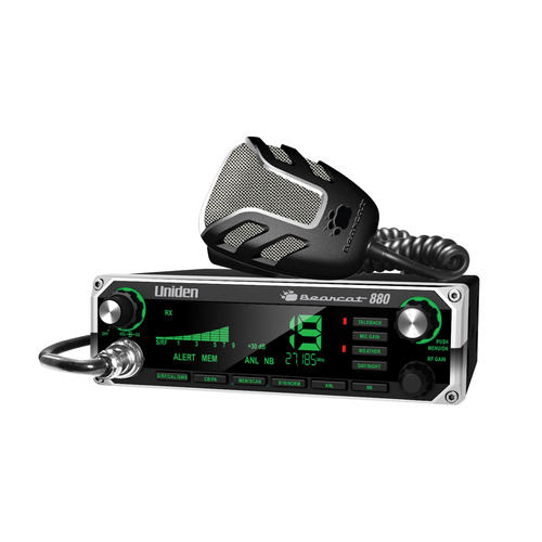 Uniden BEARCAT 880 - Bearcat CB Radio with 7 Color Display Backlighting