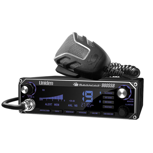 Uniden BEARCAT 980 - Bearcat CB Radio with 7 Color Display