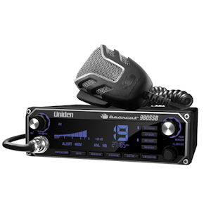 Uniden (BEARCAT 980) - Bearcat with 7 Color Display, Weather, Talk Back, Instant Channel 9/19, Noise-Canceling Mic, AM/USB/LSB/PA, 40 Channel, Mobile CB Radios