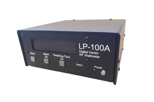 TelePost Inc (LP-100A) - Digital Vector Wattmeter, Industry Standard Reference Power Meter, Graphic VFD Display, Includes LPC1 Coupler, 6ft RF Cables, 6ft DC Power Cord, Black, TelePost RF Test Equipment