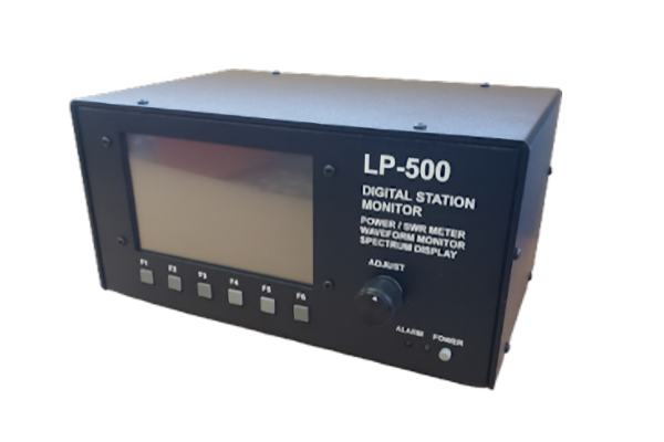 TelePost Inc (LP-500) - Digital Station Monitor, Digital Power/SWR Meter, Waveform Monitor Scope and Modulation Spectrum Display, 5in Color TFT Display, Touchscreen/Physical Controls, USB Interface, 12VDC/800 mA Max, Black, TelePost RF Test Equipment